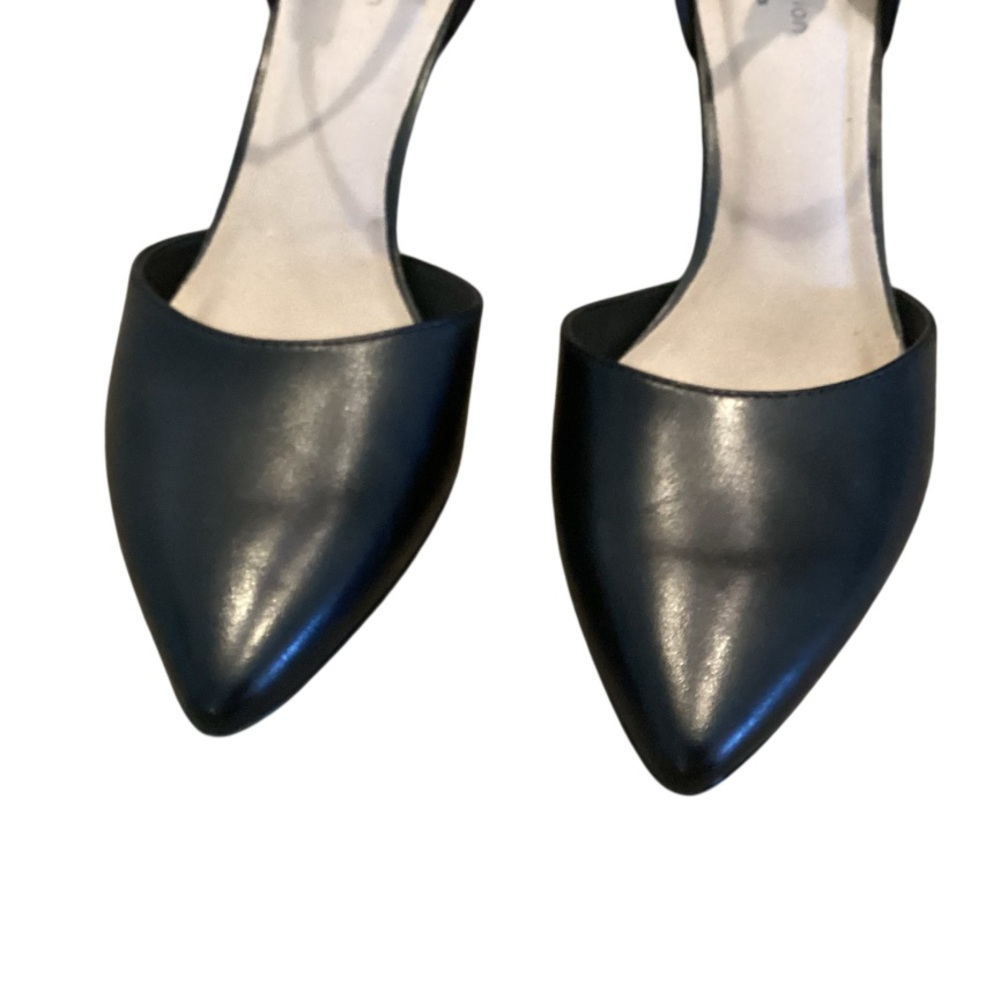 Clarks Linvale Edyth Leather Strappy Kitten Heels 9 - Picture 5 of 13